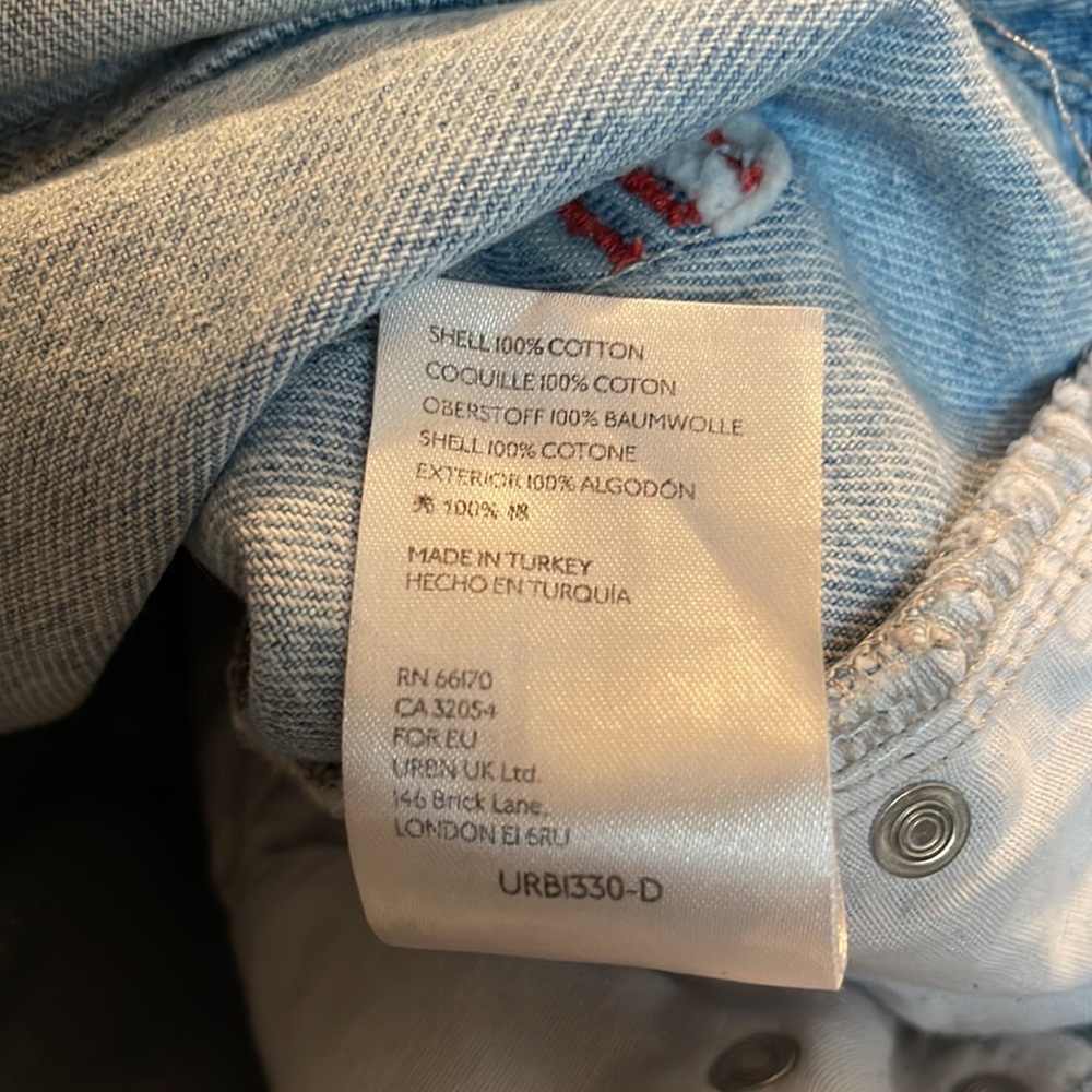 BDG High Rise Baggy Distressed Size 31 - Picture 6 of 6